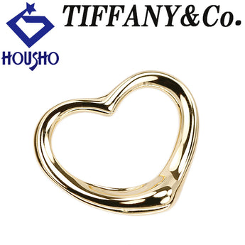 ティファニー オープンハート ペンダントトップ K18イエローゴールド TIFFANY&Co. エルサ・ペレッティ 地金のみ 石なし【中古】【902486】