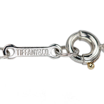 ティファニー ダイヤモンド バイザヤード ネックレス Pt950 TIFFANY&Co. 一粒石 エルサ・ペレッティ【中古】【902511】
