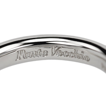 ポンテヴェキオ ダイヤモンド リング Pt900 Ponte Vecchio ステーション【中古】【902581】