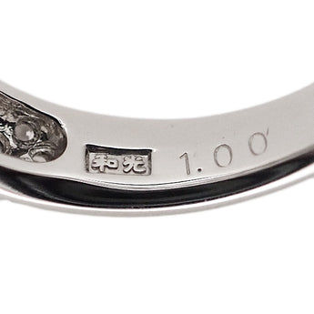 和光 WAKO ダイヤモンド リング Pt900 パヴェ【中古】【902583】