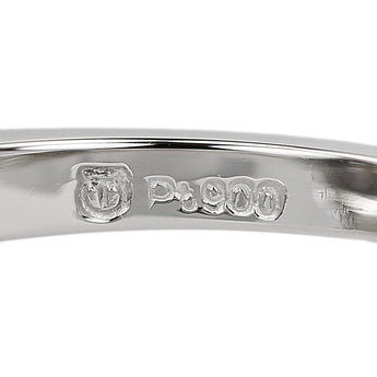 タサキ 田崎真珠 アコヤ真珠 リング ダイヤモンド Pt900 TASAKI【中古】【902585】