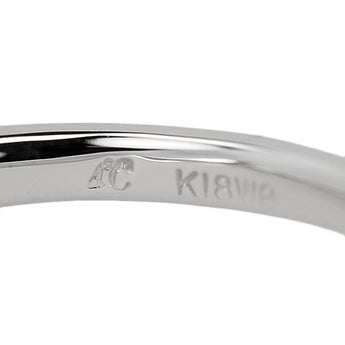 ヨンドシー ダイヤモンド リング K18ホワイトゴールド 4℃【中古】【902601】