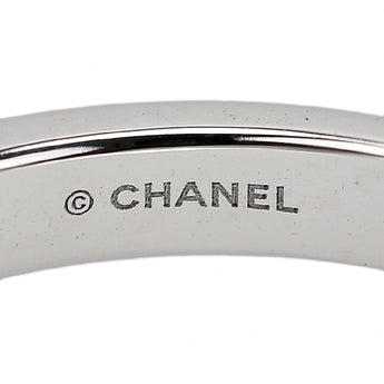 シャネル ダイヤモンド リュバン ドゥ リング K18ホワイトゴールド CHANEL スモール #48 リボン 【中古】【902609】