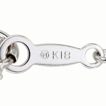 ミキモト アコヤ真珠 ネックレス K18ホワイトゴールド MIKIMOTO ステーション【中古】【902649】