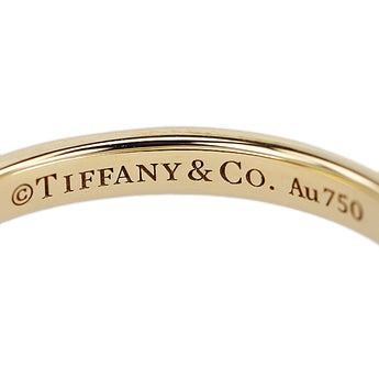 ティファニー ダイヤモンド トゥルー リング K18イエローゴールド TIFFANY&Co. メンズ ユニセックス【中古】【902740】