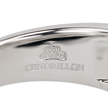 ダイヤモンド リング K18ホワイトゴールド CENDRILLON サンドリヨン シンデレラ ハイヒール 靴 時計 透かし パヴェ【中古】【902743】