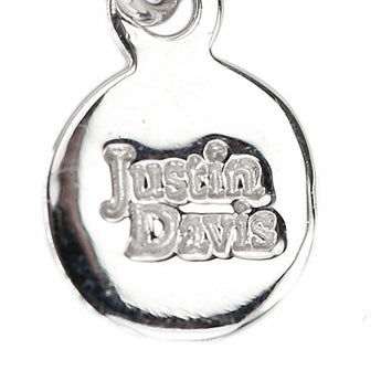 ジャスティンデイビス Justin Davis ダイヤモンド ネックレス K18ホワイトゴールド クロス 十字架【中古】【902767】