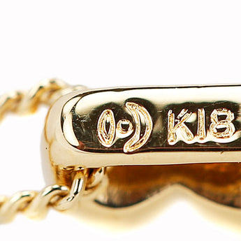 タサキ 田崎真珠 イエローダイヤモンド ネックレス K18イエローゴールド TASAKI 一粒石【中古】【902774】