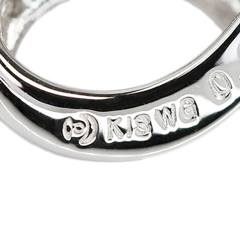 タサキ 田崎真珠 マベパール ペンダントトップ ダイヤモンド K18ホワイトゴールド TASAKI【中古】【902783】