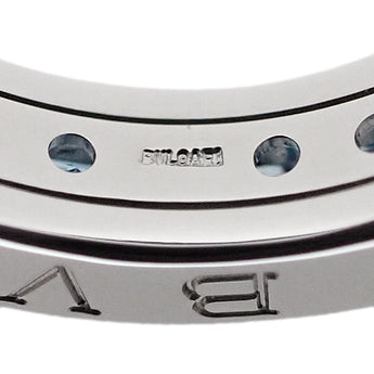 ブルガリ トパーズ ビーゼロワン リング K18ホワイトゴールド BVLGARI #51 1バンド Bzero1 B-zero1 【中古】【902917】