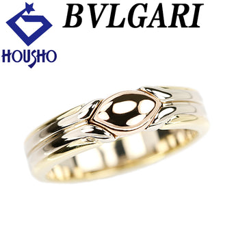 ブルガリ チェルタウラ リング K18イエローゴールド K18ホワイトゴールド K18ピンクゴールド BVLGARI スリーカラーゴールド 地金のみ 石なし【中古】【902921】