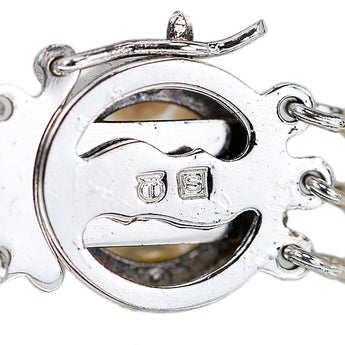タサキ 田崎真珠 アコヤ真珠 ネックレス SV TASAKI ベビーパール 3連【中古】【902991】