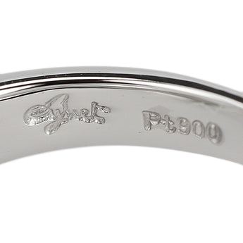 ジュネ グロッシュラーガーネット リング ダイヤモンド Pt900 Jeunet V字 変形カット ファンシーカット マーキスカット【中古】【903013】