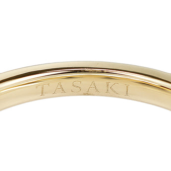 タサキ 田崎真珠 アコヤ真珠 バランス エラ リング K18イエローゴールド TASAKI【中古】【903033】