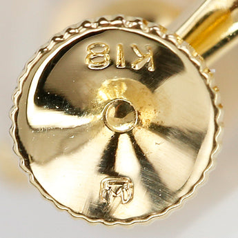 ミキモト アコヤ真珠 イヤリング K18イエローゴールド MIKIMOTO ベビーパール【中古】【903052】