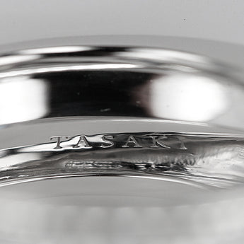 タサキ 田崎真珠 トパーズ リング K18ホワイトゴールド TASAKI【中古】【903082】