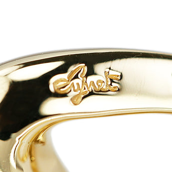 ジュネ イエローサファイア ペンダントトップ ダイヤモンド K18イエローゴールド Jeunet グラデーション 透かし【中古】【903107】