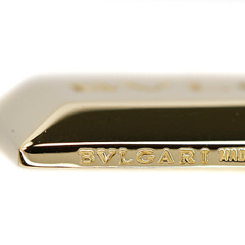 ブルガリ インゴット ネックレス K18イエローゴールド BVLGARI バー ロゴ 地金のみ 石なし【中古】【903142】