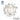 タサキ 田崎真珠 マベパール ブローチ K18ホワイトゴールド TASAKI チューリップ 花 フラワー 植物 ボタニカル【中古】【907406】