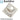 Kashikey Brown Diamond Melange Pendant Top 6.54ct K18 White Gold Square Birthstone April Kashikey | 18K K18WG Diamond Luxurious Cute Stylish [SH96504]