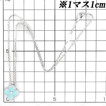 ヴァンクリーフ＆アーペル ダイヤモンド セラドングリーン セーブル K18WG 2022 アルハンブラ ホリデーコレクション 花 クローバー 植物 VanCleef & Arpels | 18金 ダイアモンド 高級【SH99443】